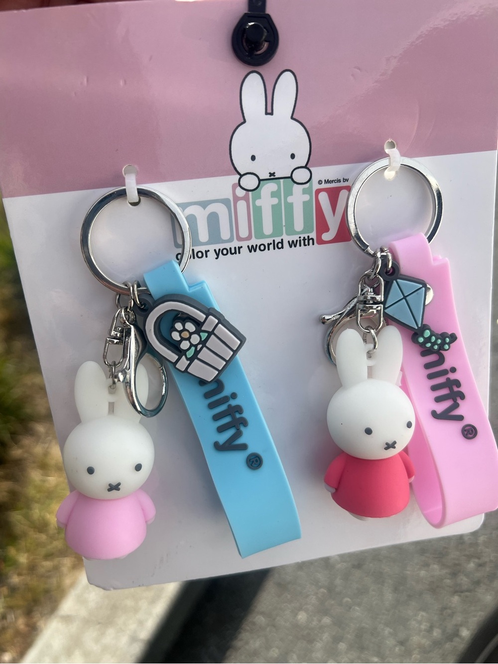 Miffy Keychain Set 2pcs
